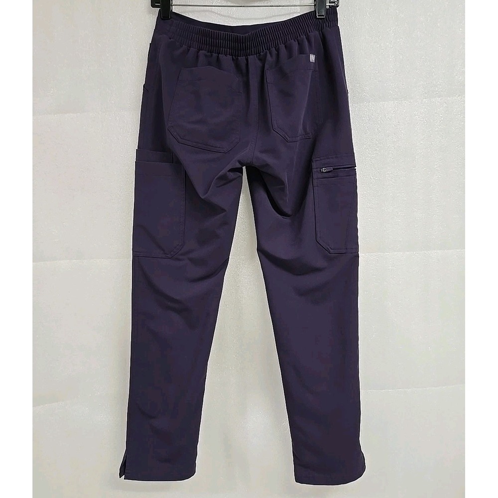 Figs Yola Skinny Scrub Pants Technical Collection Medical Purple Women's Sz XS/P - Picture 4 of 10
